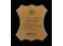 孕婴童 景宝服务十年奖